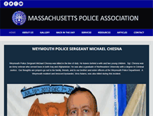 Tablet Screenshot of masspolice.com